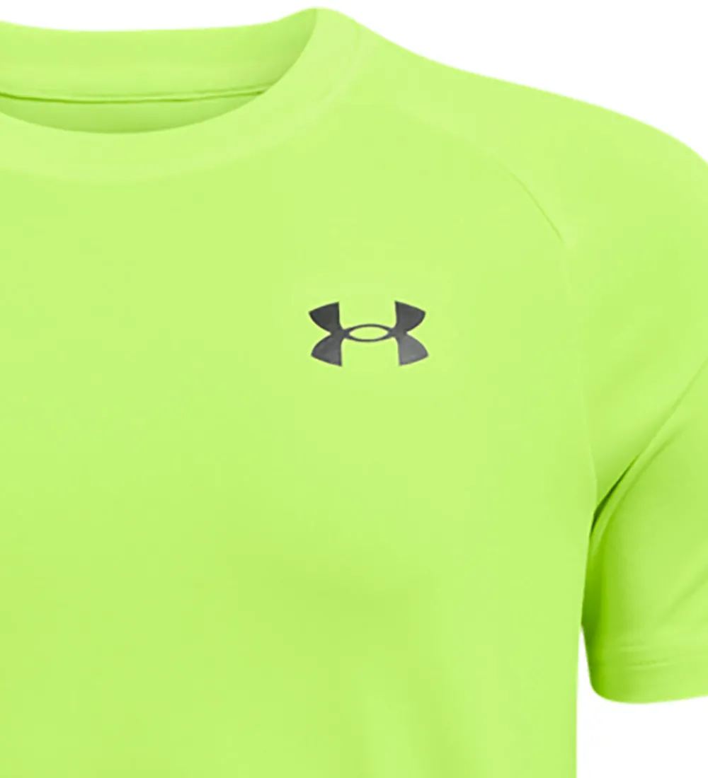 Under Armour T-Shirts Og Toppe|Træning Og Gymnastik|T-shirt - Tech 2.0 - Hyper Green