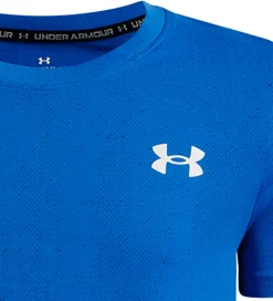 Under Armour T-Shirts Og Toppe|Træning Og Gymnastik>T-shirt - Vanish Seamless - Blue Atlantis