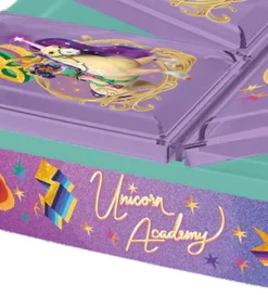Unicorn Academy Madkasser>Madkasse - 3 Rum - Mint/Lilla