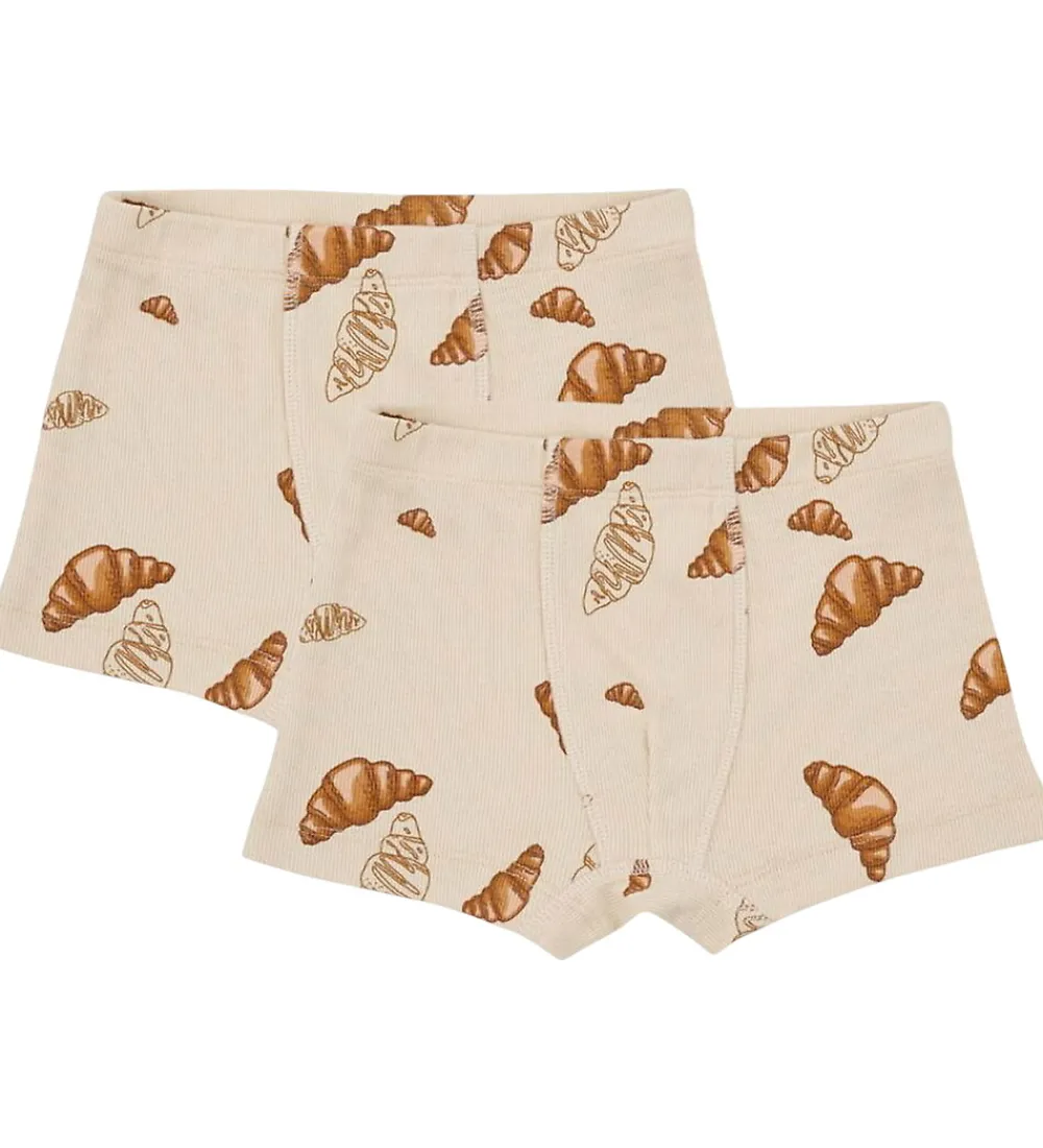 Børn VACVAC Undertøj>Boxershorts - Noos - Carl - 2-pak - Croissant big