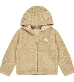 Børn VACVAC Fleece>Fleecejakke - Peluche - Iced Coffee