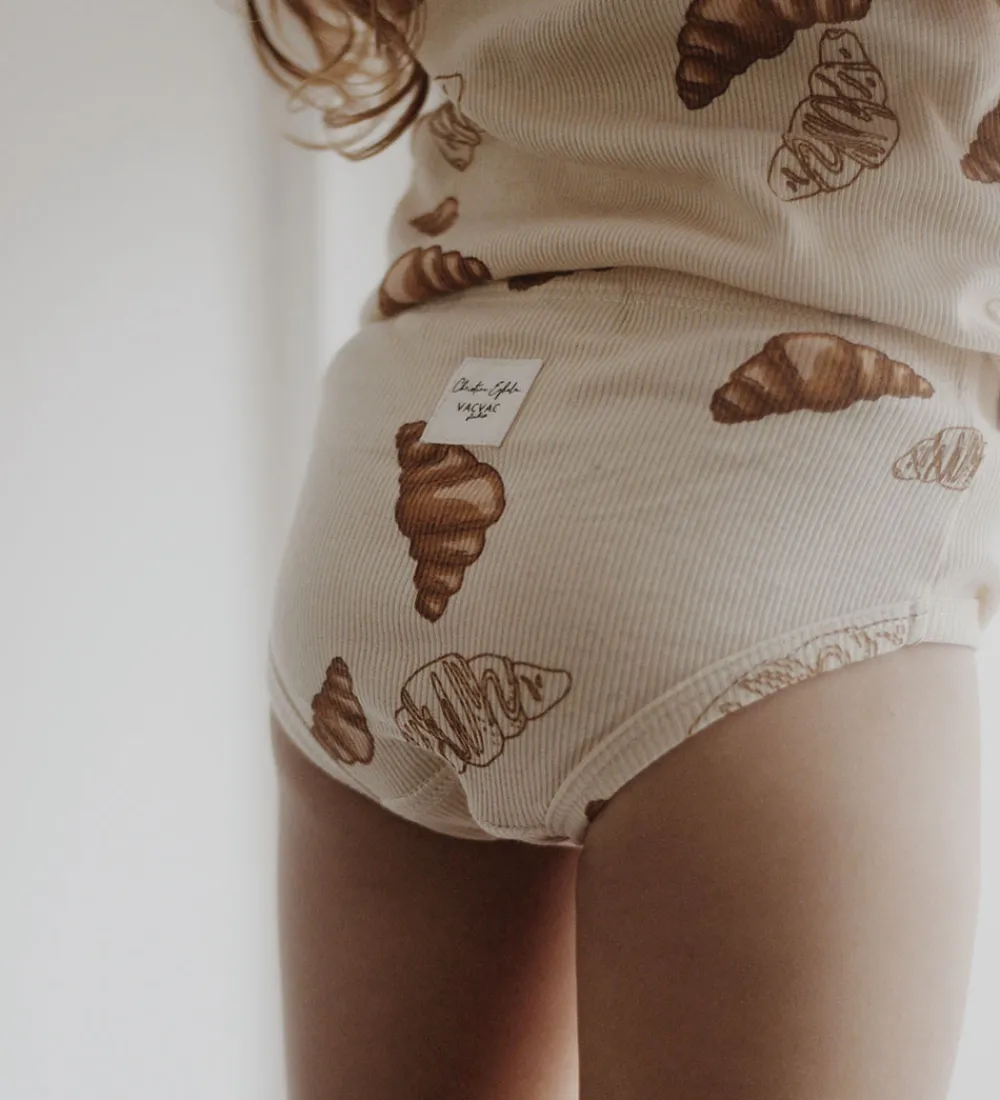 Børn VACVAC Undertøj>Trusser - Maggie - 2-pak - Croissant Big