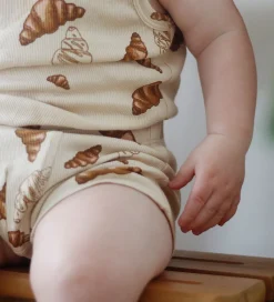 Børn VACVAC Undertøj>Undertrøjer - Carl - Rib - 2-pak - Croissant Big