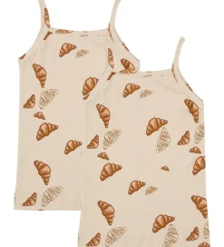 Børn VACVAC Undertøj>Undertrøjer - Maggie - 2-pak - Croissant Big