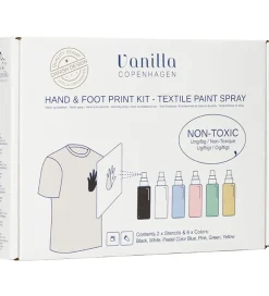Vanilla Copenhagen Kreasæt>Hånd- og Fodaftryk Sæt - Tekstilspray