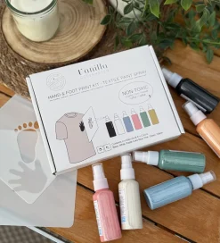 Vanilla Copenhagen Kreasæt>Hånd- og Fodaftryk Sæt - Tekstilspray
