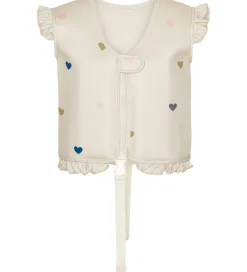 Vanilla Copenhagen Svømmeveste|Svømmevest - Neo - m. Hjerter - Milk - m. Flæ