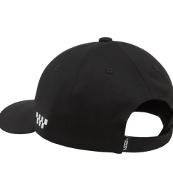 Børn Vans Kasketter>Kasket - Check Side Curved Bill - Sort m. Hvid