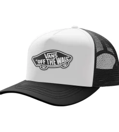 Børn Vans Kasketter>Kasket - Classic Patch Curved Bill Trucker - Sort/Hvid