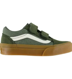 Børn Vans Sneakers|Børnesko Og Babysko>Sko - Old Skool V - Green