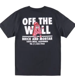 Børn Vans T-Shirts|T-shirt - Brick And Mortar - Sort