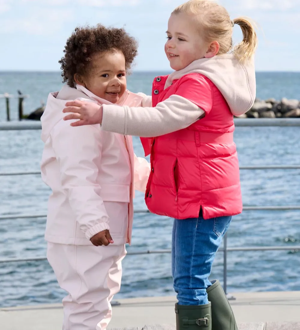 Børn Ver de Terre Dunveste Og Dyneveste|Dunvest m. Bælte - Flamingo