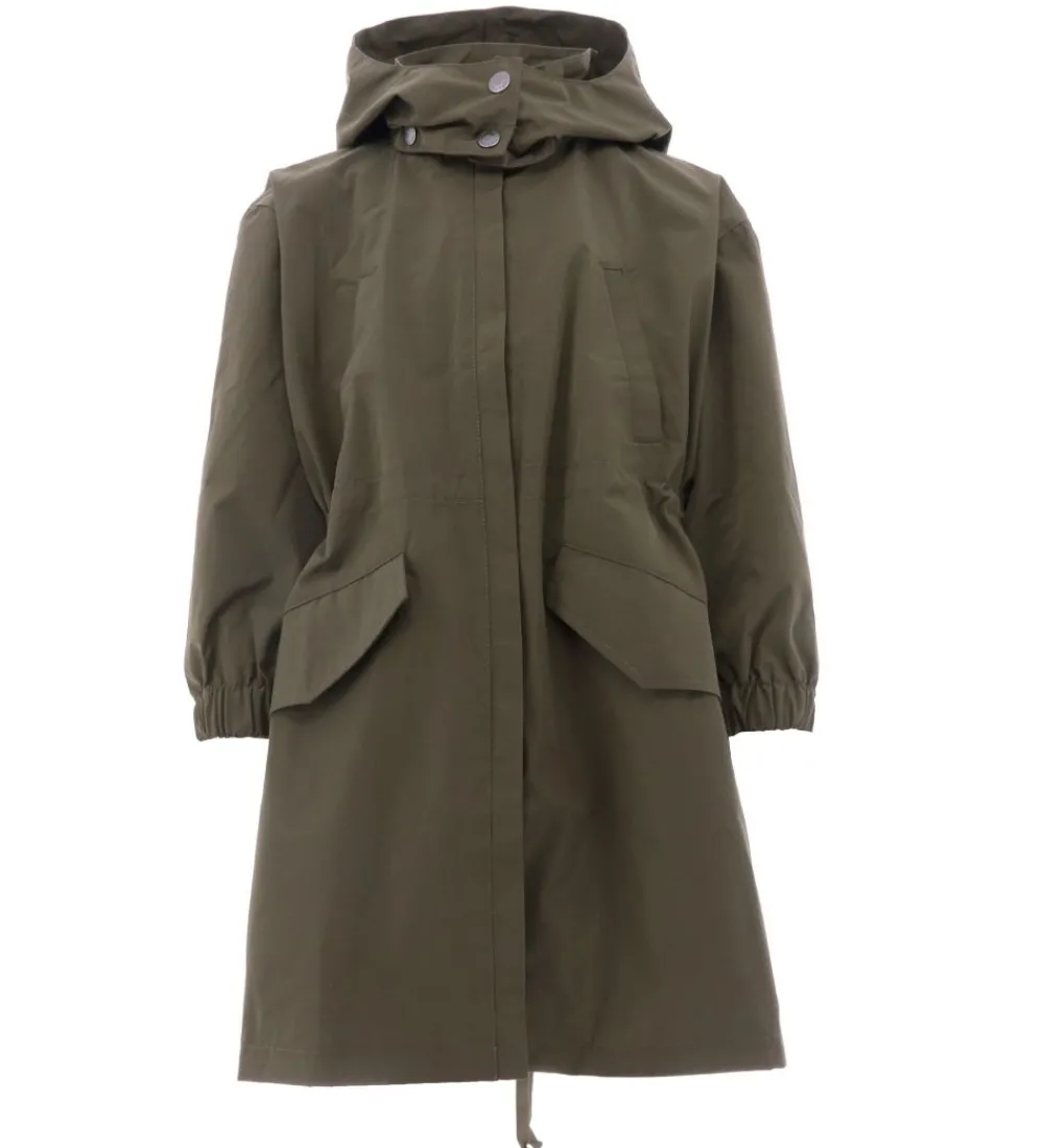 Børn Ver de Terre Sommerjakker>Sommerfrakke - Dark Moss