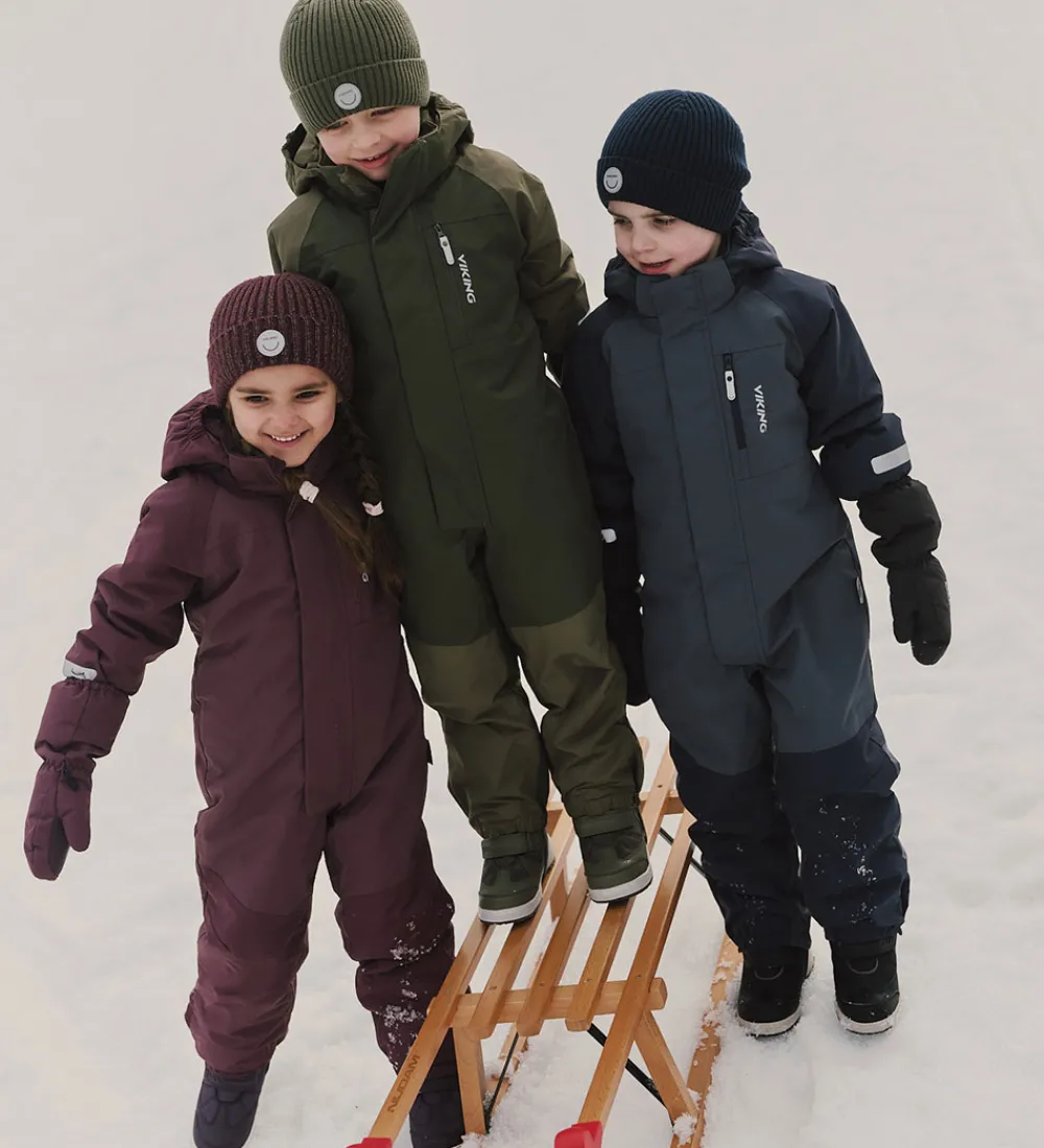 Børn Viking Flyverdragter|Flyverdragt - Toasty Winter - Olive