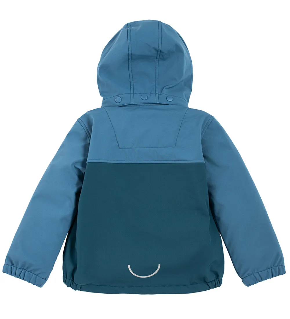 Børn Viking Softshell|Softshelljakke m. Fleece - Play - Denim