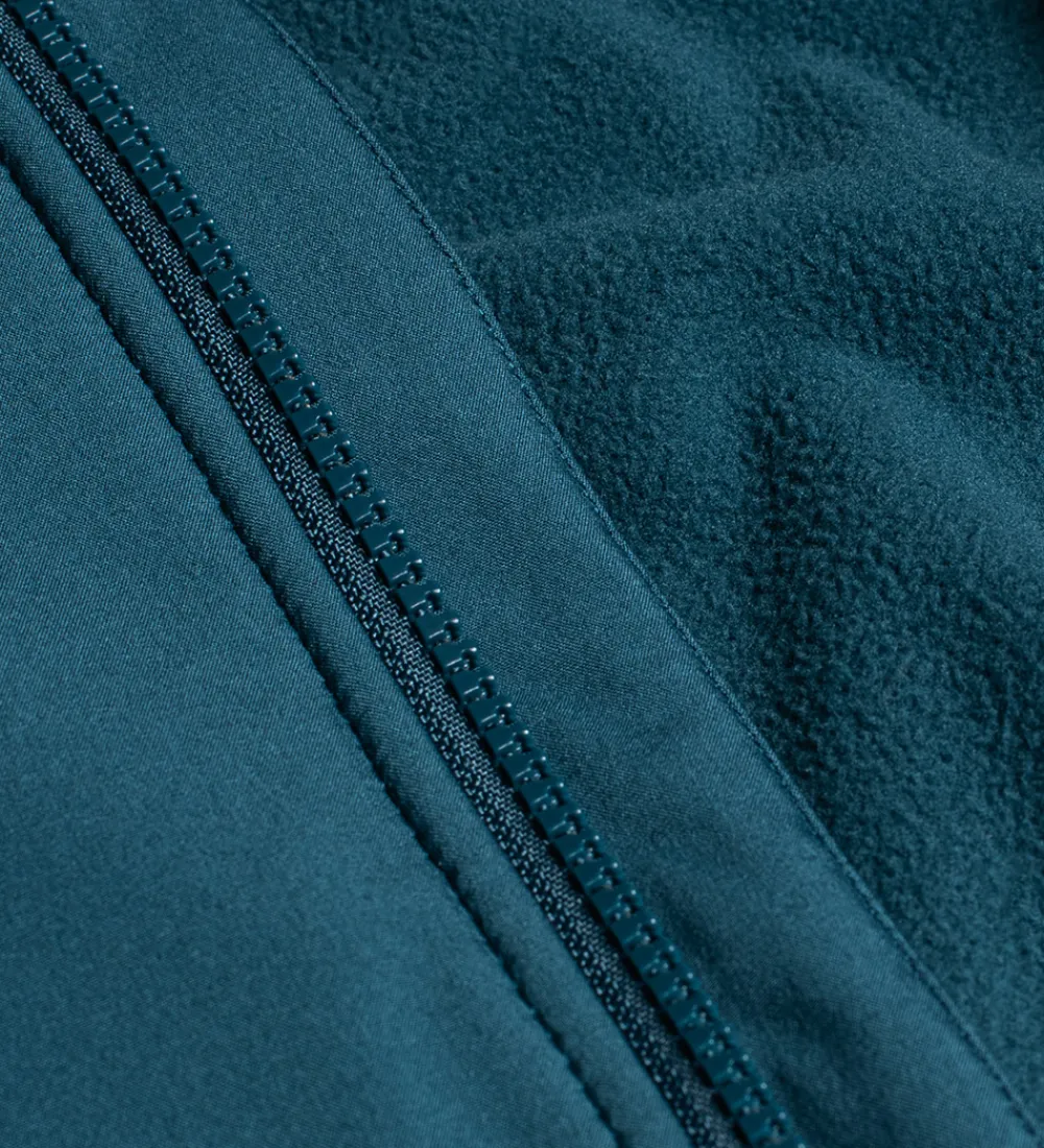 Børn Viking Softshell|Softshelljakke m. Fleece - Play - Denim