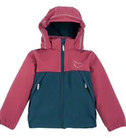 Børn Viking Softshell>Softshelljakke m. Fleece - Play - Plum/Navy