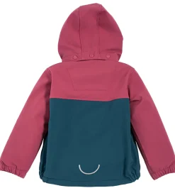 Børn Viking Softshell>Softshelljakke m. Fleece - Play - Plum/Navy