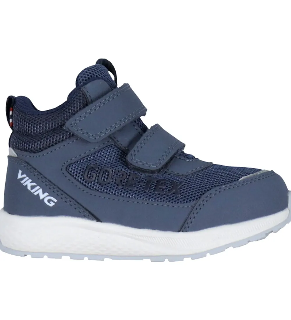 Viking Støvler>Støvler - Bouncy Mid GTX 2V - Dark Blue