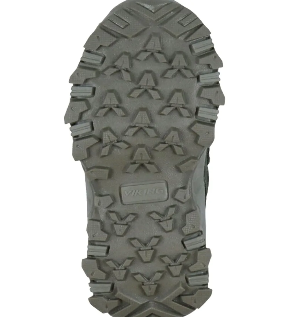 Viking Støvler>Støvler - Track Mid WP 2V - Olive