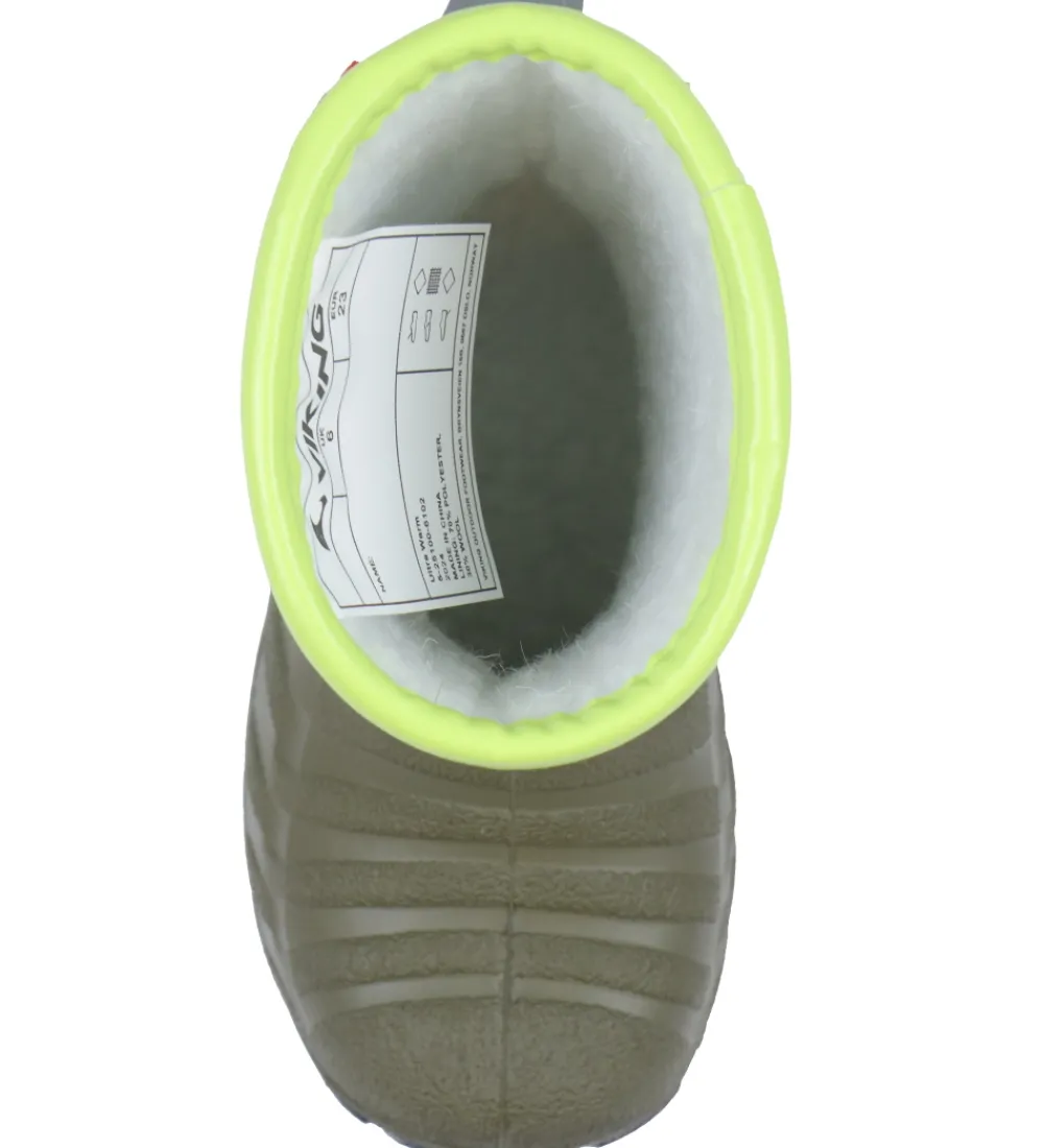 Viking Termostøvler>Termostøvler - Ultra Warm - Khaki/Black