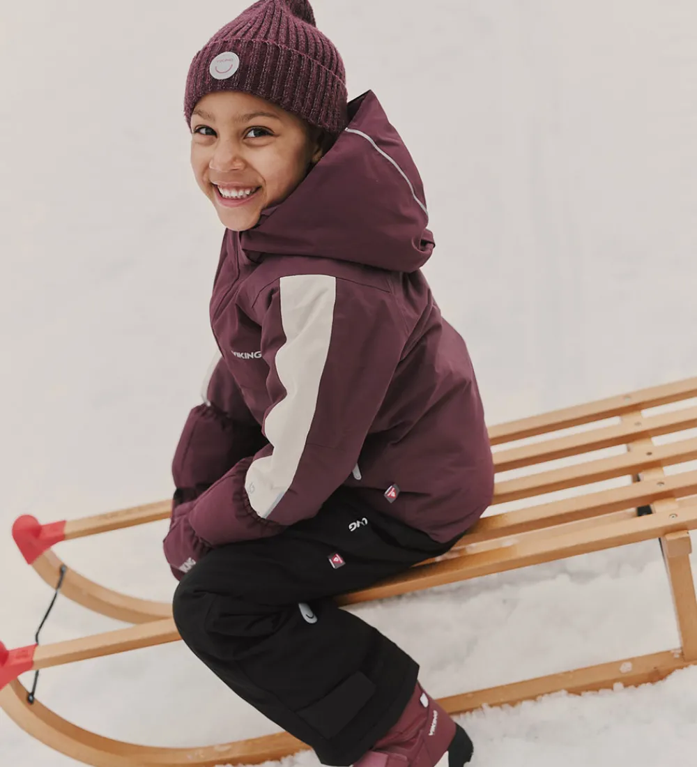 Børn Viking Vinterjakker>Vinterjakke - Play - Plum