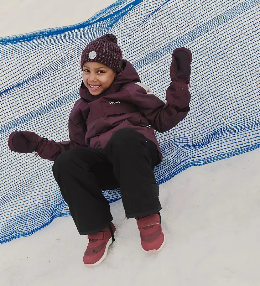 Børn Viking Vinterjakker>Vinterjakke - Play - Plum