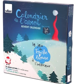 Vilac Julekalender|Adventskalender - Føl og Find / Bingo