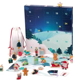 Vilac Julekalender|Adventskalender - Føl og Find / Bingo