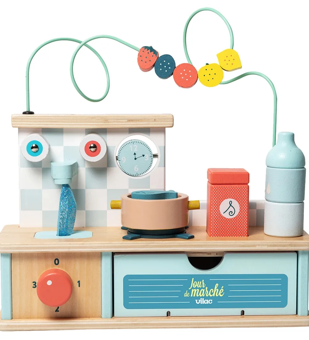 Vilac Legekøkken Og Legemøbel|Aktivitetskøkken - Træ