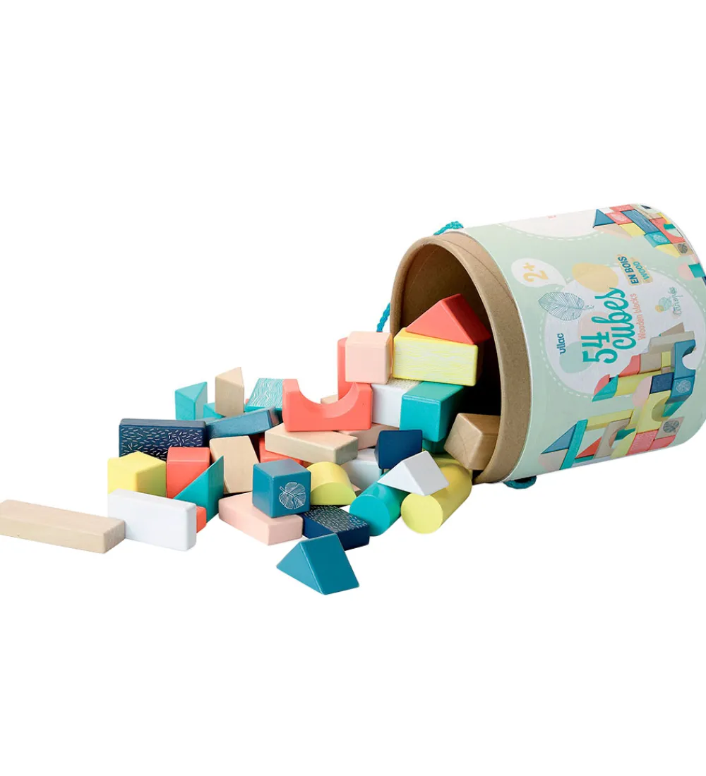 Vilac Stablelegetøj|Byggeklodser - 54 Dele