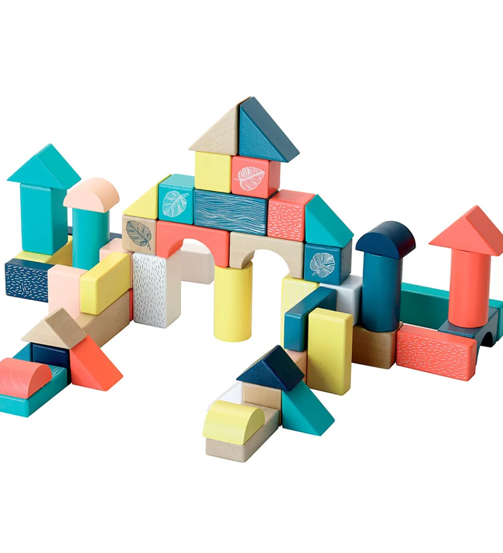 Vilac Stablelegetøj|Byggeklodser - 54 Dele