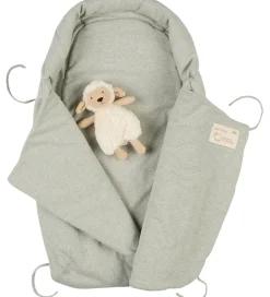 Voksi Sovetid|Køreposer>Babysvøb - Uld - 80 cm - Misty Green