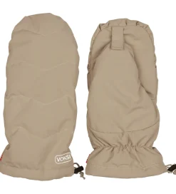 Voksi Barnevognsudstyr|Barnevognshandsker>Barnevognshandsker - Dark Sand/Light Grey