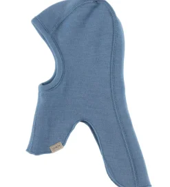 Børn Voksi Basis|Elefanthue - Uld - 2-lags - Vendbar - Blue Bell