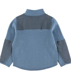 Børn Voksi Fleece|Basis>Fleecejakke - Uld - Blue Bell