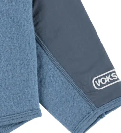 Børn Voksi Fleece|Basis></noscript>Fleecejakke - Uld - Blue Bell