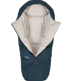 Voksi Køreposer|Kørepose - Adventure - Poppy Blue/Seashell Sand