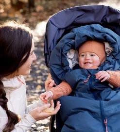 Voksi Køreposer|Kørepose - Adventure - Poppy Blue/Seashell Sand