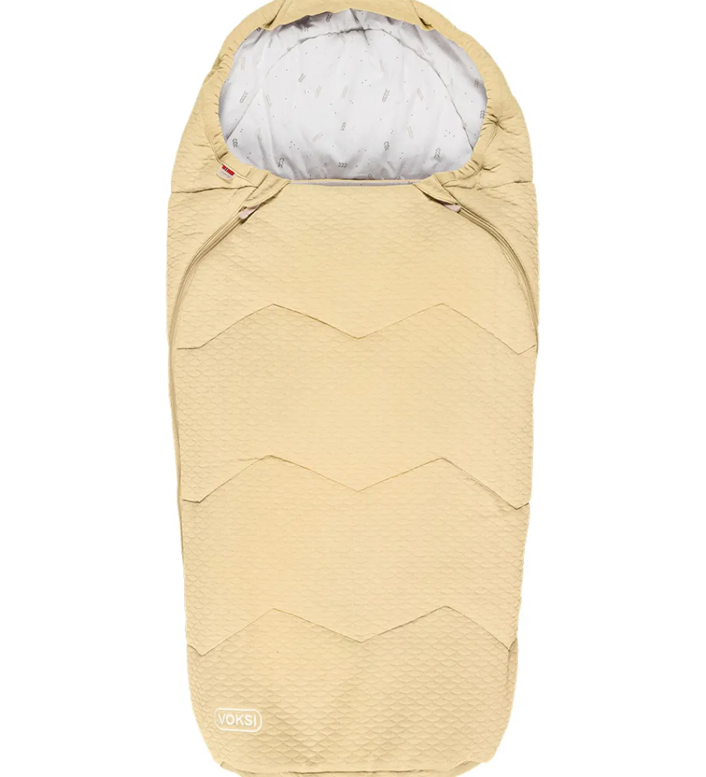 Voksi Køreposer>Kørepose - Breeze Light - 100 cm - Kind Yellow Fields