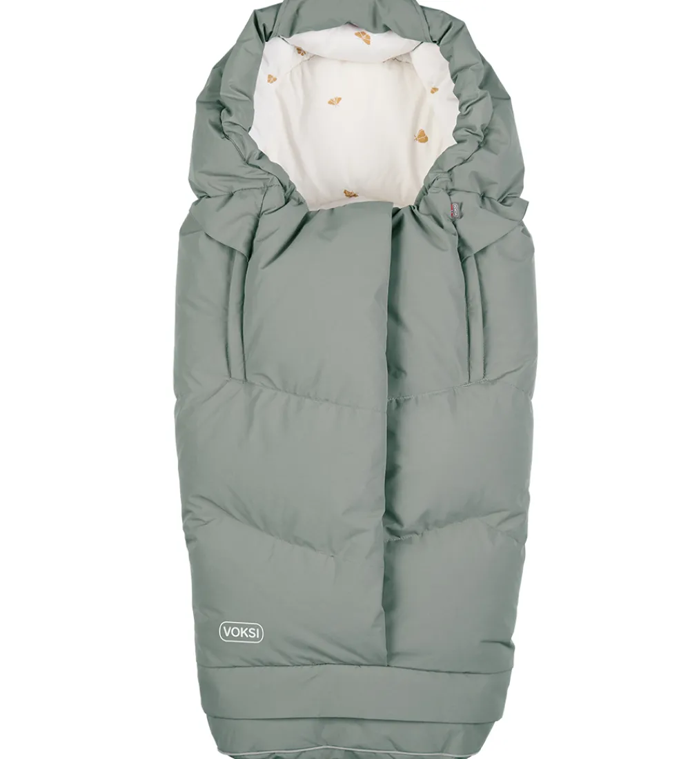 Voksi Køreposer>Kørepose - CIty North - 90/115 cm - Meadow Green/Wings