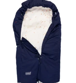 Voksi Køreposer>Kørepose - Classic+ - 80/110 cm - Deep Blue Flying
