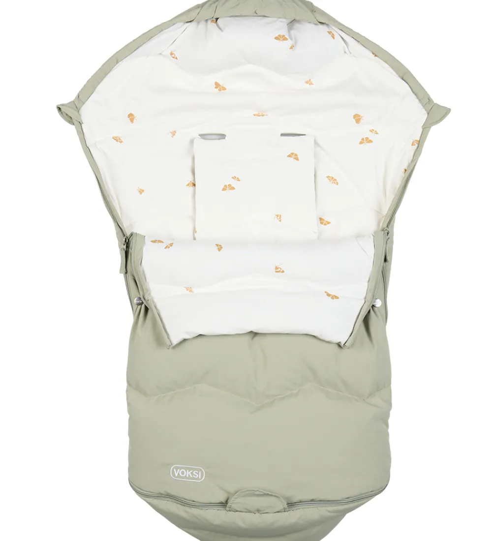 Voksi Køreposer>Kørepose - Explorer - 105 cm - Misty Green/Wings