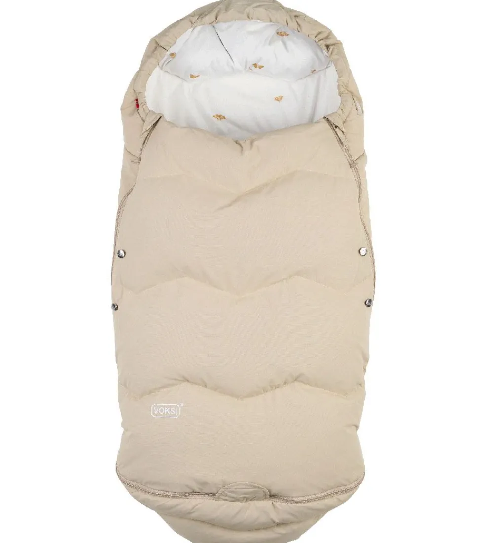 Voksi Køreposer>Kørepose - Explorer - 105 cm - Seashell Sand Wings