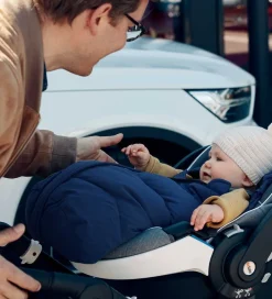 Voksi Køreposer|Kørepose - Move - 90 cm - Midnight Blue/Wing