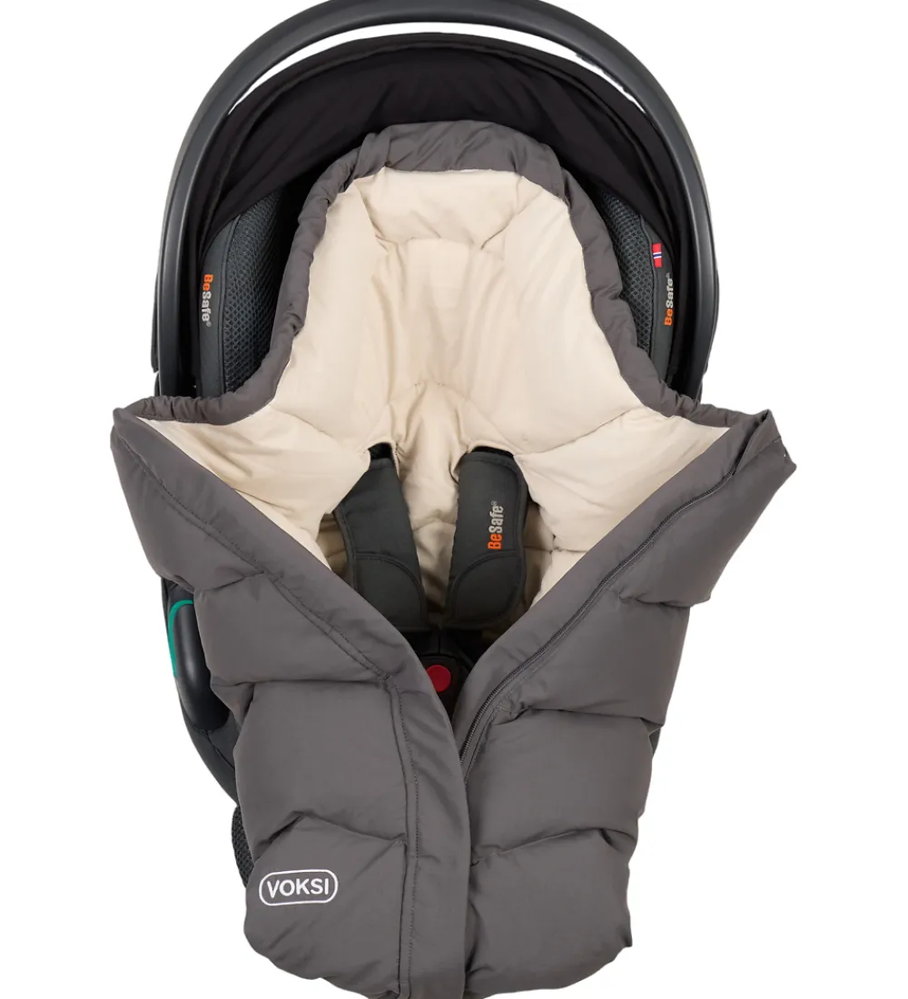 Voksi Sovetid|Køreposer|Kørepose - Move - 90 cm - Grey Solid