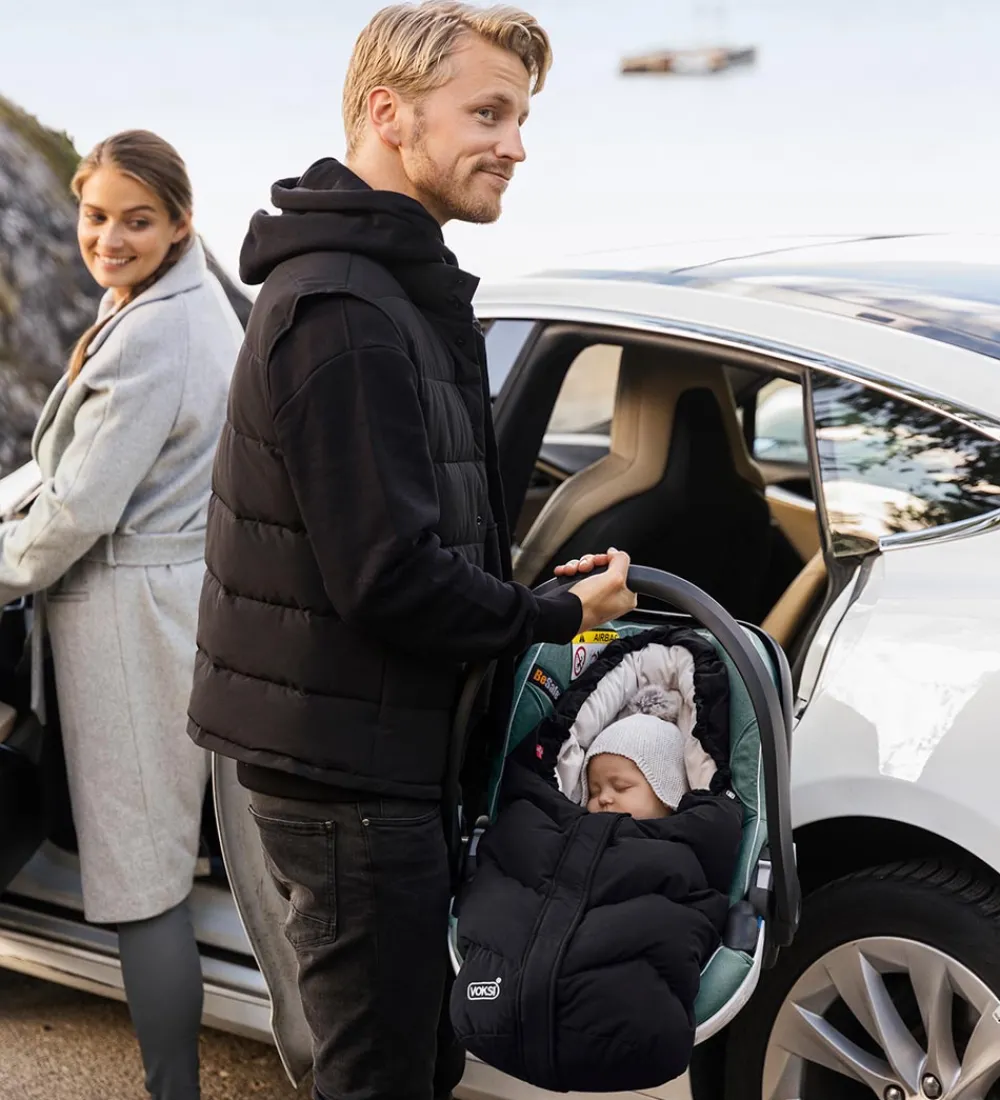 Voksi Køreposer>Kørepose - Move - 90 cm - Black/Cream