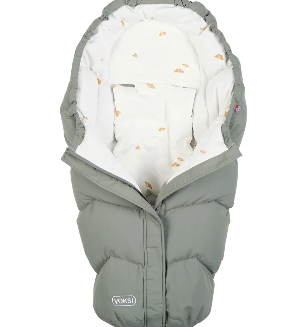 Voksi Køreposer>Kørepose - Move - 85 cm - Meadow Green/Wings
