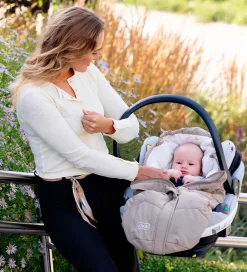 Voksi Køreposer></noscript>Kørepose - Move Light - 85 cm - Dark Sand Wings