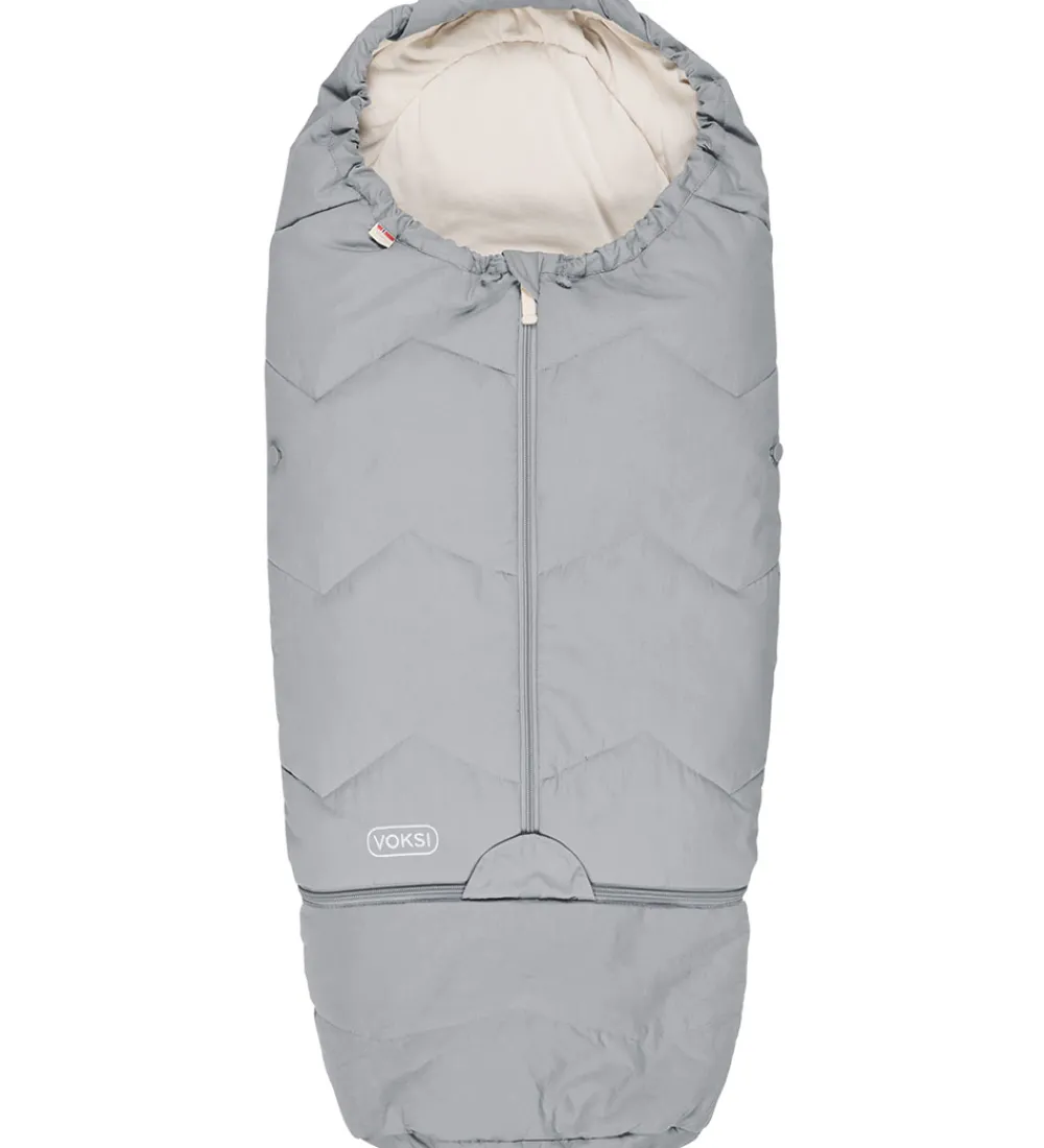 Voksi Køreposer>Kørepose - Sky Light - 88/113 cm - Grey Solid